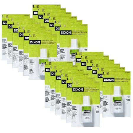 Dixon Correction Fluid, .7 oz., 24PK 31900